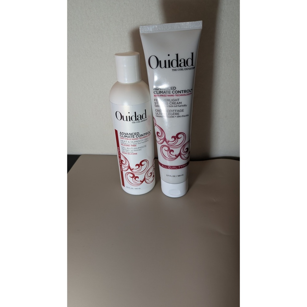 Ouidad Advanced Climate Control Styling Cream and Humidity Gel Duo Set